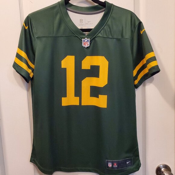 Nike NFL Green Bay Packers Aaron Rodgers #12 Jersey - L - Picture 2 of 5